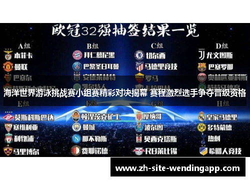海洋世界游泳挑战赛小组赛精彩对决揭幕 赛程激烈选手争夺晋级资格